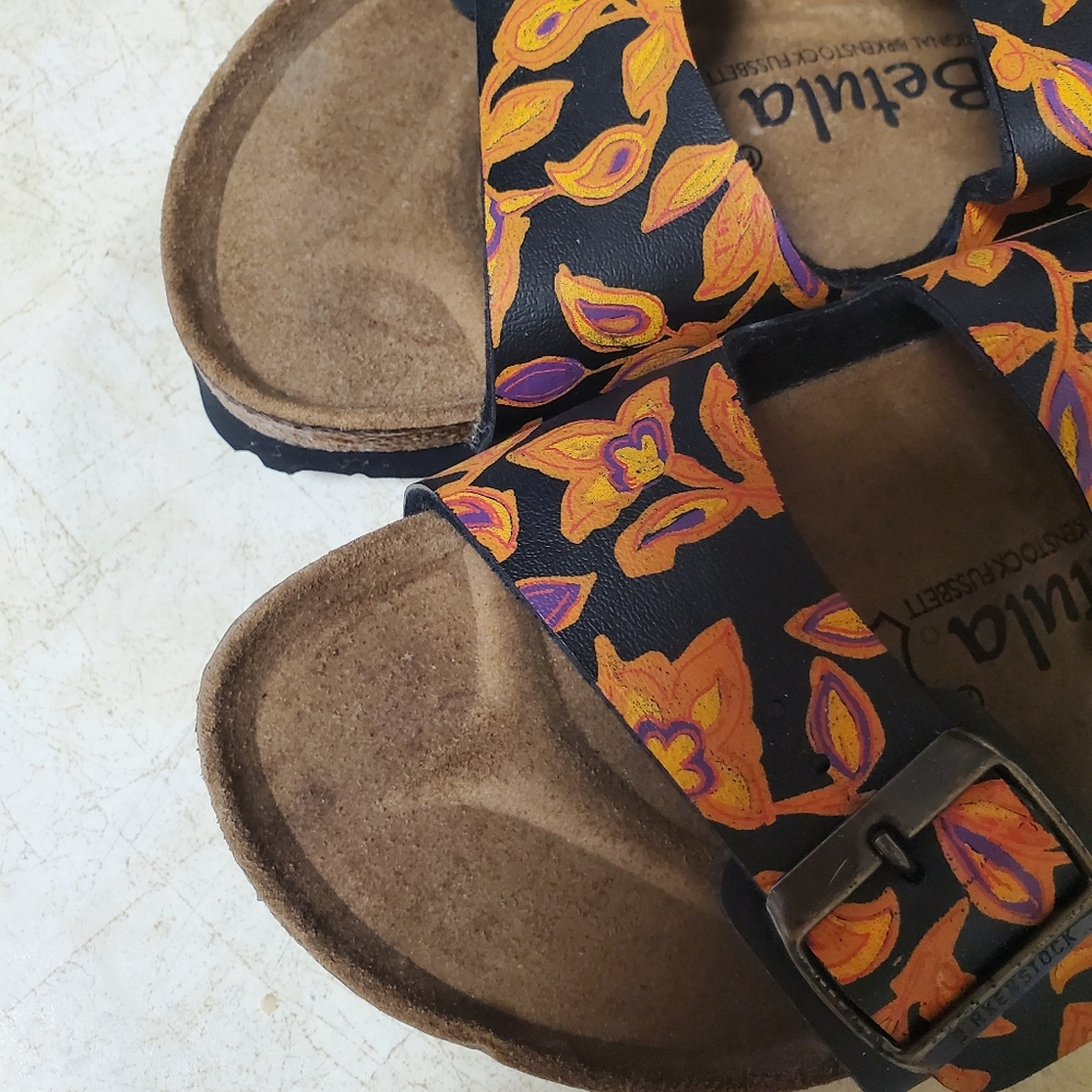 Vintage Dead Stock Birkenstocks Betula Flor Plant NWOT 39 L8/ M6 - Picture 4 of 12